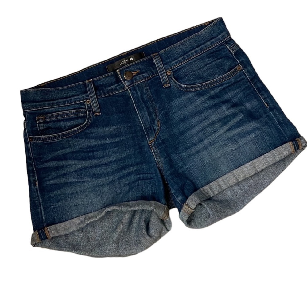 Joe’s Jean Cuffed Jean Shorts Size 28